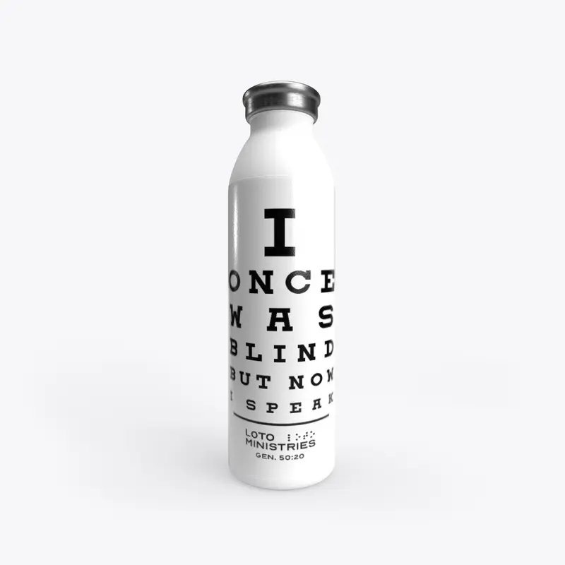 I Once Was Blind - Water Bottle