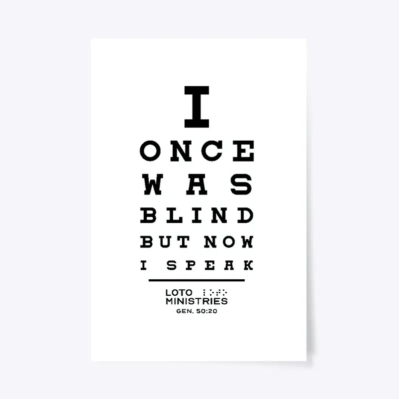 I Once Was Blind - Poster